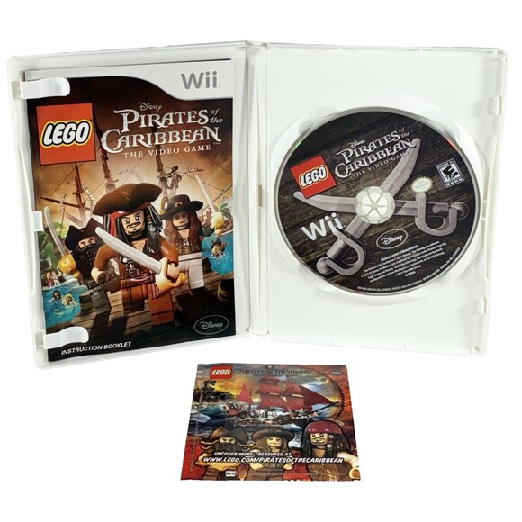 Lego Pirates of the Caribbean 2011 Nintendo Wii Complete With Manual Tested - Picture 2 of 9